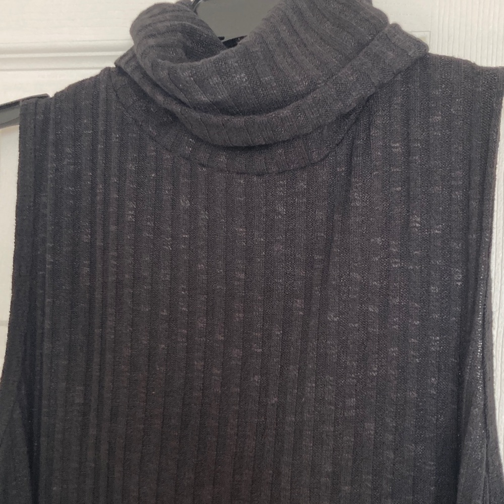 NWT! Who What Wear Black Sleeveless Maxi Dress Sz - Picture 2 of 5